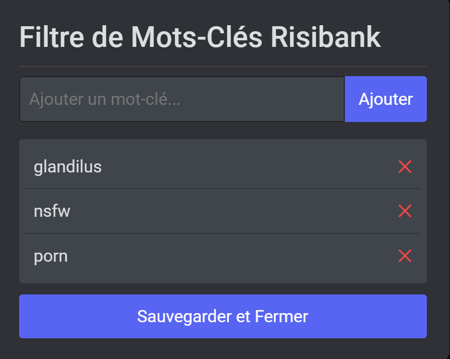 Filtre AntiPorn Risibank logo