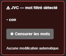 halte aux mots interdits - Bisous Gally <3 logo