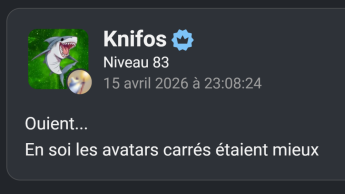 Avatars carrés JVC logo