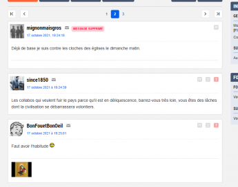 Restaure les messages supprimés d'un topic logo