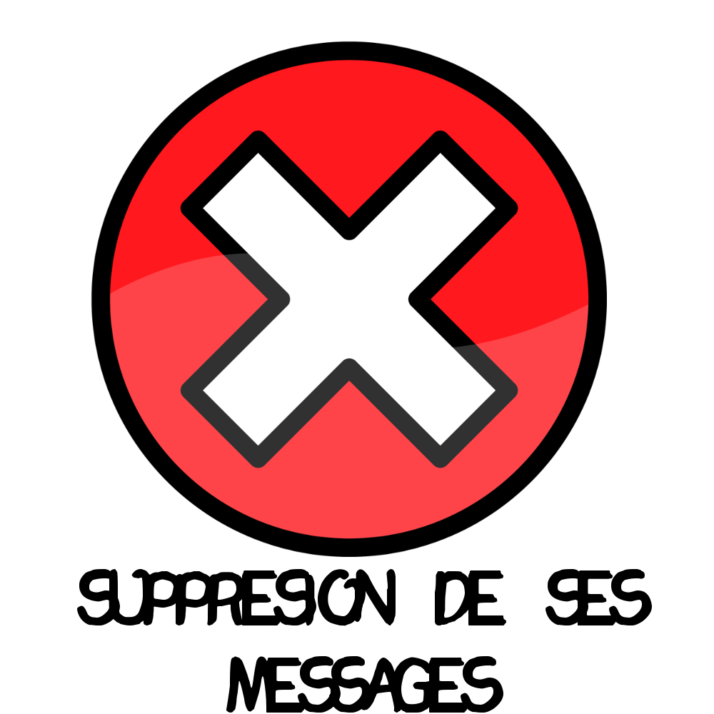 Suppresion de ses Messages logo